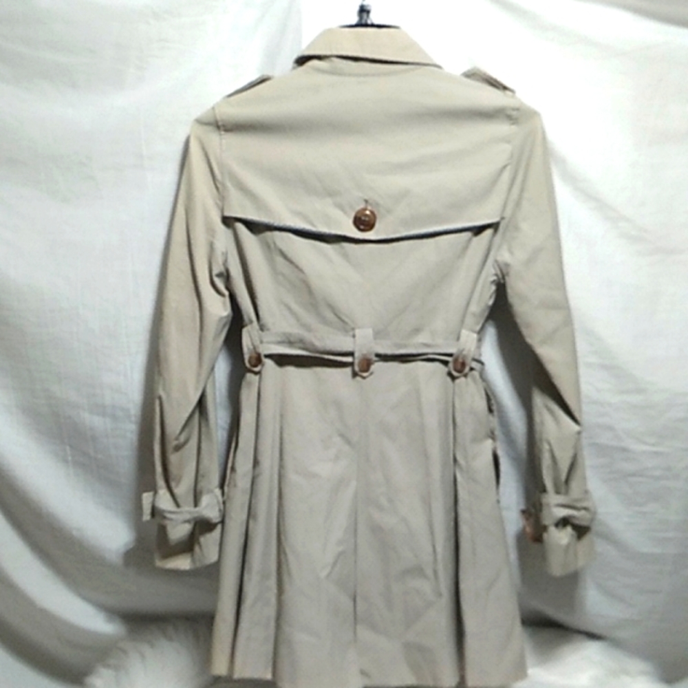 (D-6) SALE! IORI Lovely Long Coat Sz.M Extremely Light Mark On Shoulder - Picture 7 of 13